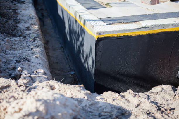 Professional Crawl Space Encapsulation technician working in Phelps, NY